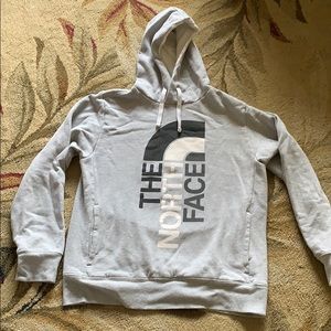 North face hoodie sweatshirt.